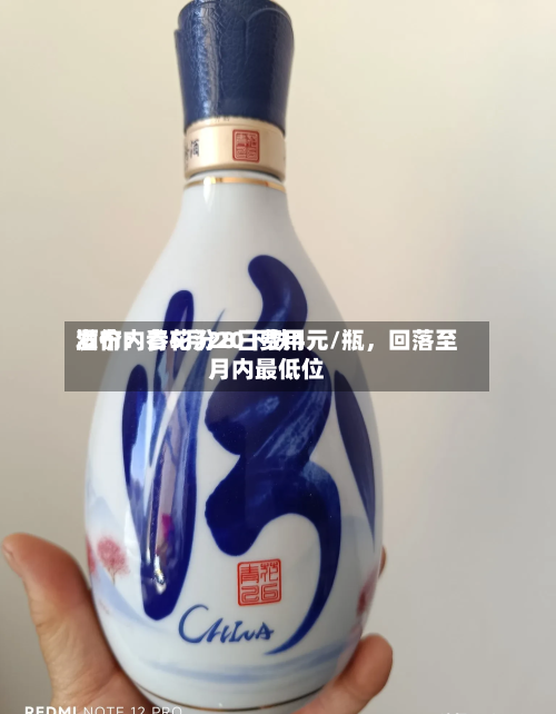 酒价内参5月28日费用发布：青花汾20下跌4元/瓶，回落至月内最低位-第2张图片