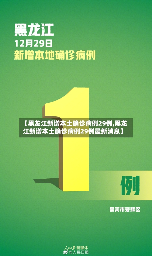 【黑龙江新增本土确诊病例29例,黑龙江新增本土确诊病例29例最新消息】