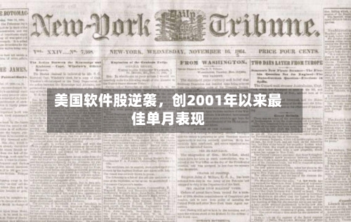美国软件股逆袭，创2001年以来最佳单月表现-第2张图片
