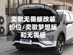 奕歌无畏版改装价位/奕歌梦想版和无畏版