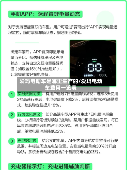 爱玛电动车是哪里生产的/爱玛电动车费用一览表